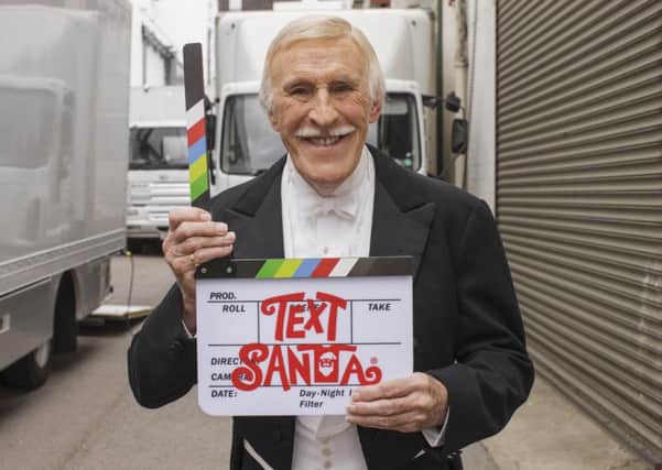 Sir Bruce Forsyth: Santa role. Picture: ITV