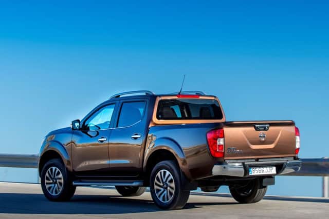 The Nissan Navara NP300 Double cab will carry 550kg and pull 3,500kg at the same time
