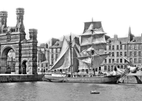 Dundee harbour in the 17th century. Photo: Dundee Waterfront