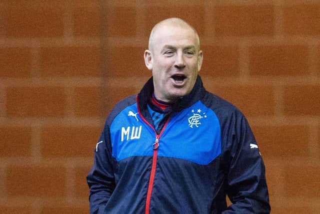 Mark Warburton took to Twitter yesterday evening to quash rumours of his departure. Picture: SNS Group