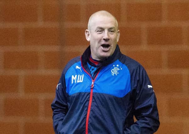 Mark Warburton took to Twitter yesterday evening to quash rumours of his departure. Picture: SNS Group