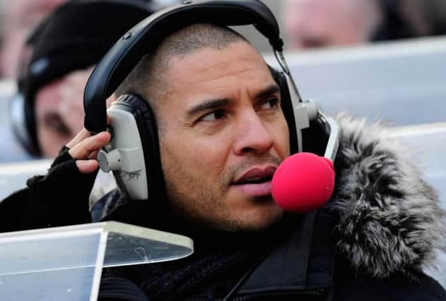 Footballer-turned-pundit Stan Collymore. Picture: Getty Images