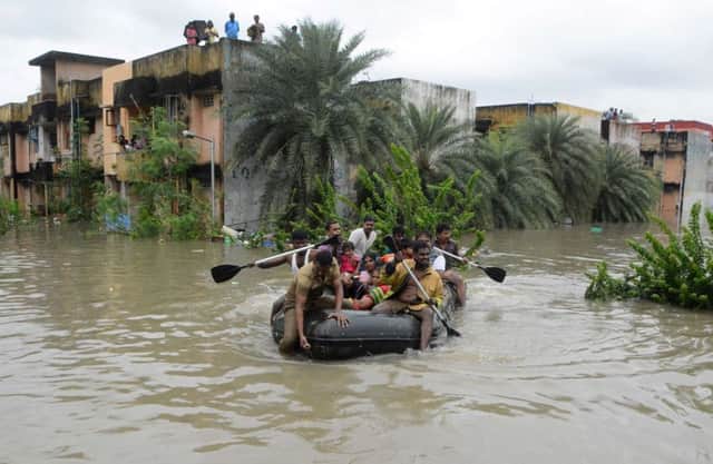 Emergency services have been working round the clock to rescue victims of Tamil Nadu floods. Picture: Getty