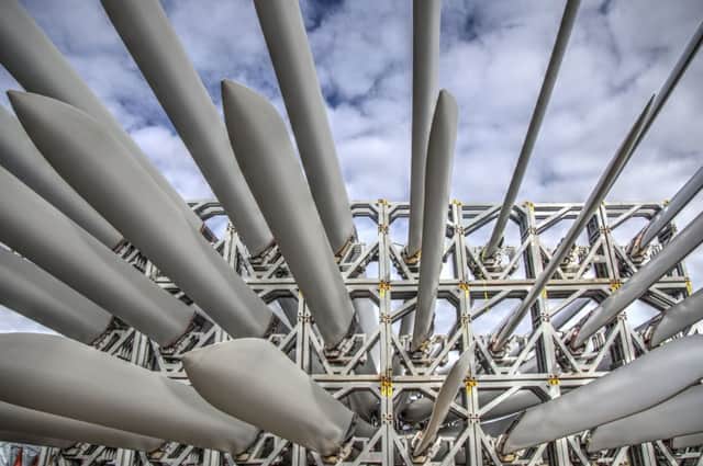 This close-up of a wind turbine won Highland engineer Eddie Boyd the photography accolade