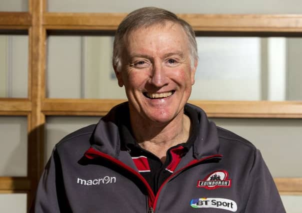 Alan Solomons, addressing the media yesterday, says Edinburgh "need some positive energy". Picture: SNS