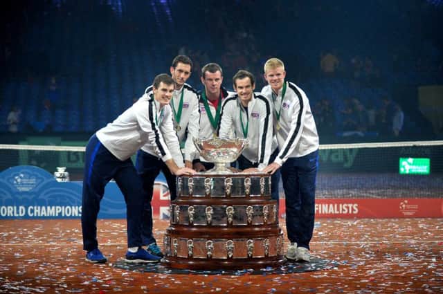 The Davis Cup team are favourites to pick up the BBC's SPOTY award. Picture: Jane Barlow