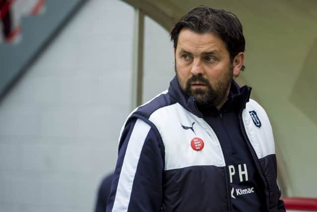 Paul Hartley:  Progress. Picture: SNS