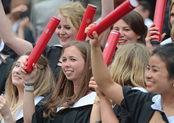 Poorer English students are twice as likely to make it to university than their Scots counterparts. Picture: Neil Hanna