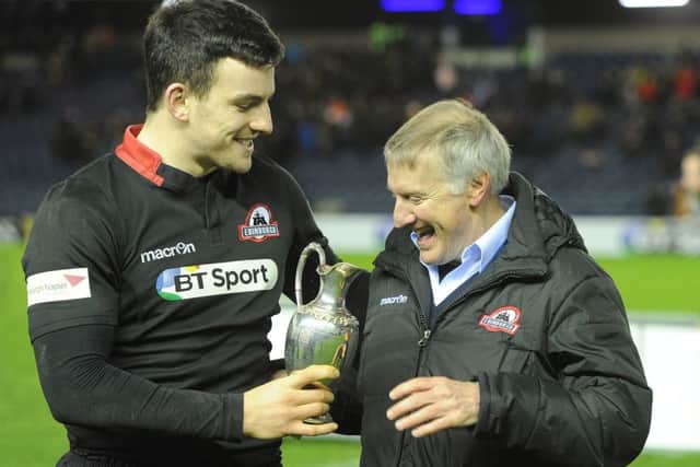 Edinburgh defeated Glasgow in last year's 1872 Cup. Picture: Neil Hanna