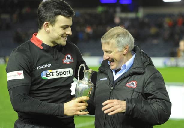Edinburgh defeated Glasgow in last year's 1872 Cup. Picture: Neil Hanna