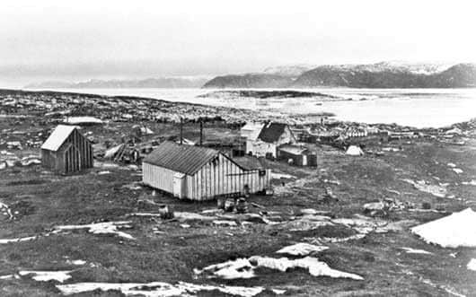 Whaling Station at Cumberland Sound, Nunavut, Canada.