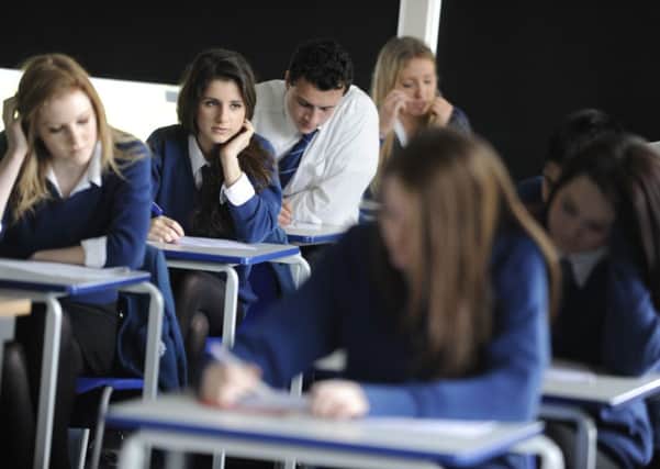 More than 12,000 school pupils asked for a review of their results. Picture: Phil Wilkinson