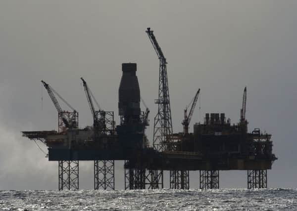 Scotland's economic performance has been hit by the effects of lower oil prices on North Sea-related activity and a subsequent fall in oil and gas revenues. Picture: AFP/Getty