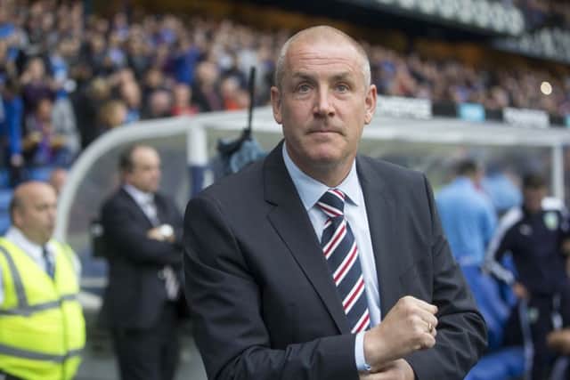 Rangers manager Mark Warburton. Picture: PA