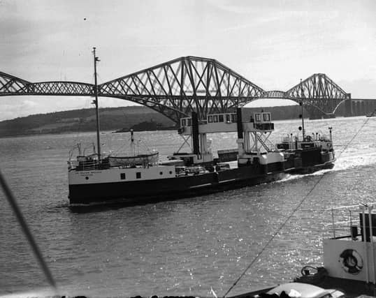 The Sir William Wallace, pictured shortly after its launch in 1956, was the last ferry built for the Queensferry Passage. Picture: TSPL