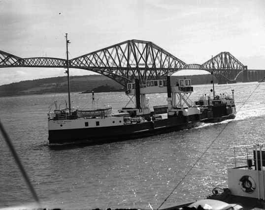 The Sir William Wallace, pictured shortly after its launch in 1956, was the last ferry built for the Queensferry Passage. Picture: TSPL