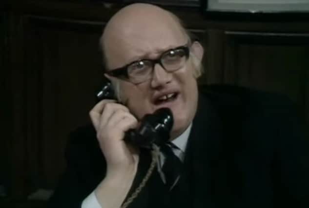 Nicholas Smith as Mr Rumbold in Are You Being Served? Picture: Contributed