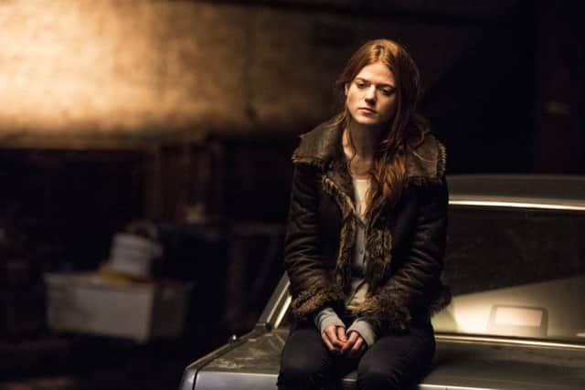 Rose Leslie in Luther. Picture: BBC