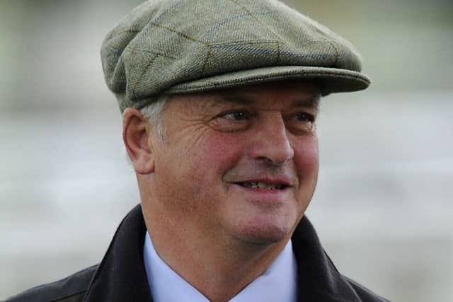 Colin Tizzard: Saddles Handy Andy at Fontwell. Picture: Getty