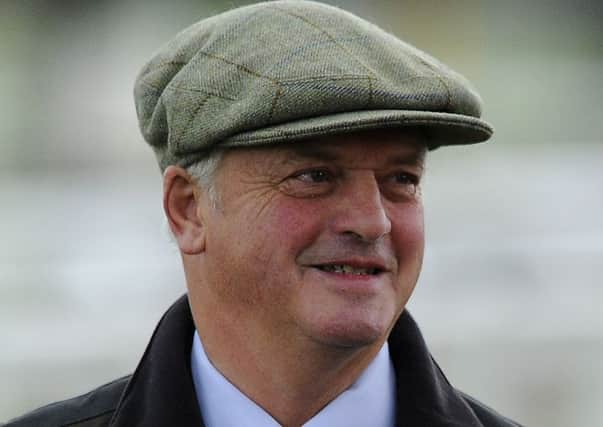 Colin Tizzard: Saddles Handy Andy at Fontwell. Picture: Getty