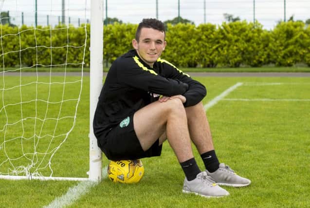 John McGinn was devastated after hearing news of the death of young Hibs fan Brandon Walker, whom he had visited in hospital just days before. Picture: SNS