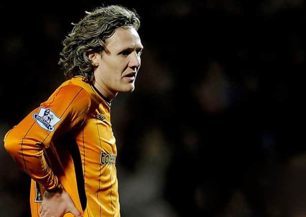 Jimmy Bullard, pictured in action for Hull against Manchester City, has revealed his 'regret' at not signing for Celtic in 2010. Picture: Getty Images