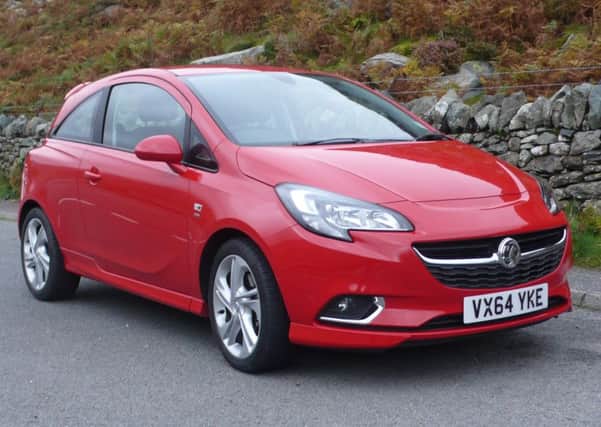 Vauxhall's Corsa topped the sales chart last month