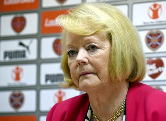 Hearts owner Ann Budge wanted more detail on League Cup changes.  Picture: Lisa Ferguson