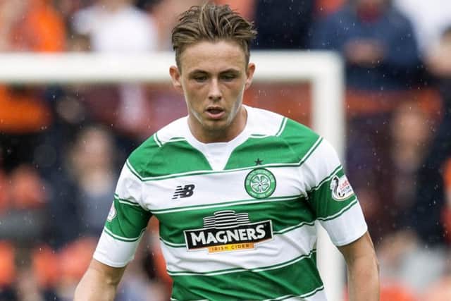 Scott Allan has had to wait for his chance at Celtic. Picture: PA