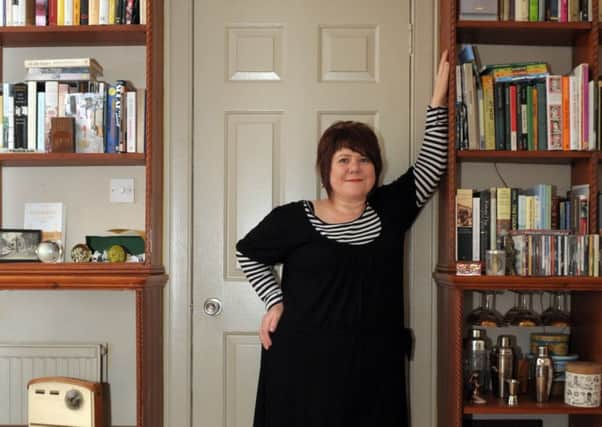 Author Louise Welsh at her home in Glasgow. Picture: Steve Lindridge