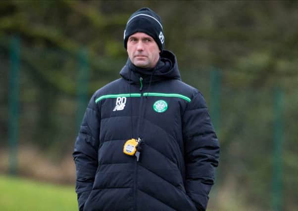 04/12/15 
  LENNOXTOWN, GLASGOW 
  Celtic manager Ronny Deila at training