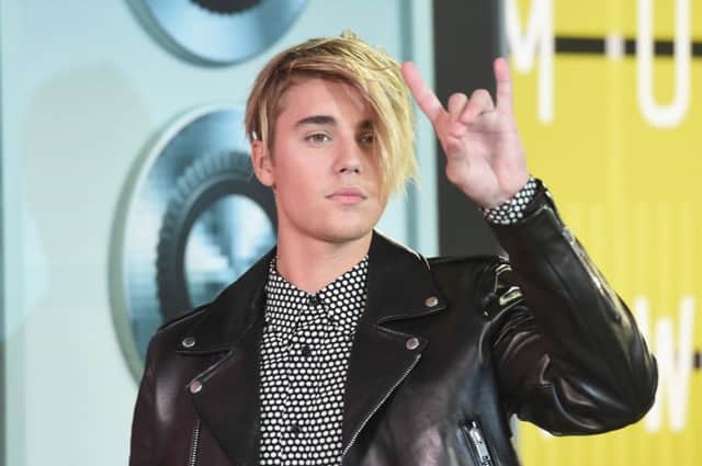 Justin Bieber: Glasgow date. Picture: Getty Images