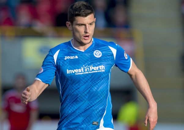 Graham Cummins has scored six goals in 12 league starts for St Johnstone to earn a new contract. Picture: Craig Foy/SNS