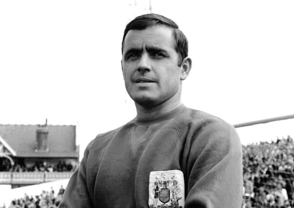 Alan Hodgkinson, England keeper who went on to be Scotlands goalkeeping coach at two World Cups. Picture: Contributed