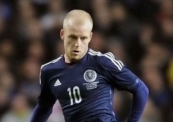 Steven Naismith used to play with boss Alan Stubbs and David Weir at Everton. Picture: John Devlin