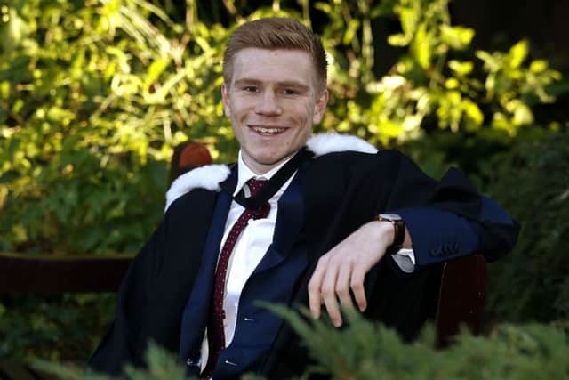 Sunderland forward Duncan Watmore, who had a spell at Hibs, graduated with first class honours from Newcastle University with a degree in Economics and Business Management. Picture: Owen Humphreys/PA Wire