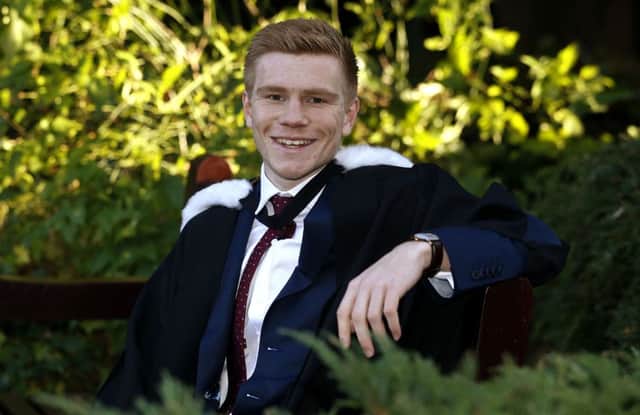 Sunderland forward Duncan Watmore, who had a spell at Hibs, graduated with first class honours from Newcastle University with a degree in Economics and Business Management. Picture: Owen Humphreys/PA Wire