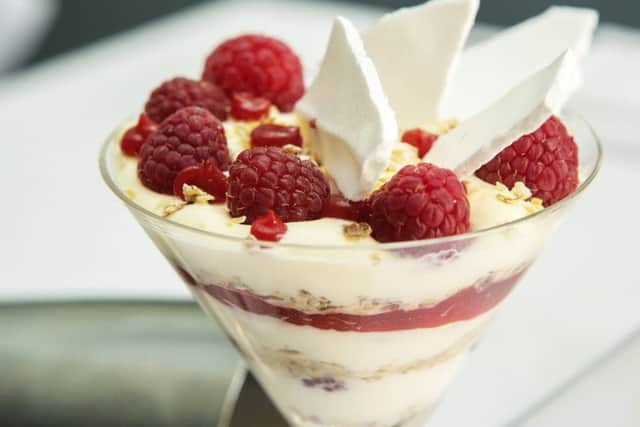 Cranachan is a relatively healthy dessert for Christmas Day. Image: Malcolm McCurrach