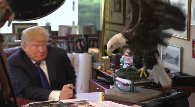 A new pecking order at Trump Towers. Picture: Youtube