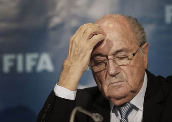 FIFA President Sepp Blatter was suspended. Picture: AP
