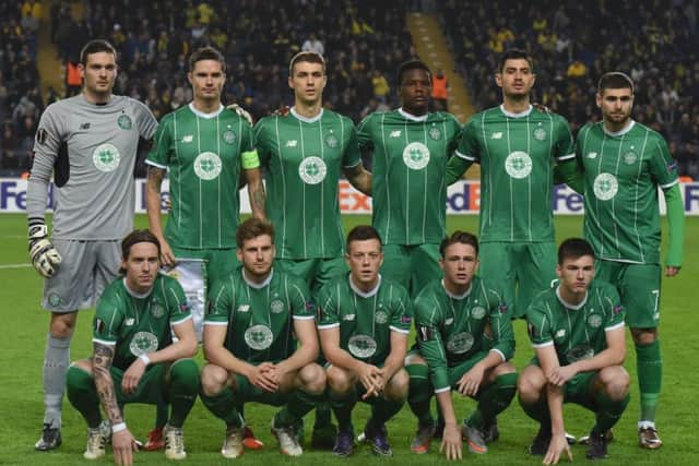There were positives and negatives from Celtic's performance. Picture: AFP/Getty