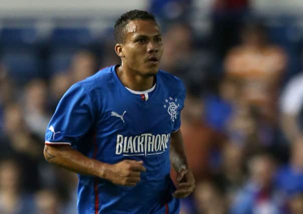Arnold Peralta in action for Rangers in July 2013. Picture: PA