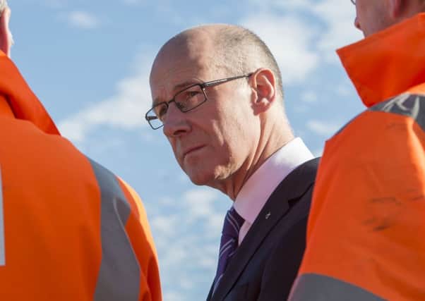 Deputy First Minister John Swinney vowed to review business rates in the Budget statement on Wednesday.


Picture: Phil Wilkinson