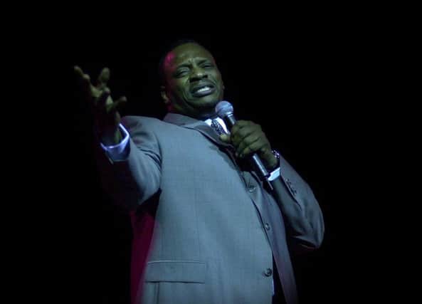 Alexander O'Neal gave another crowd-pleasing show. Picture: Sandy Young