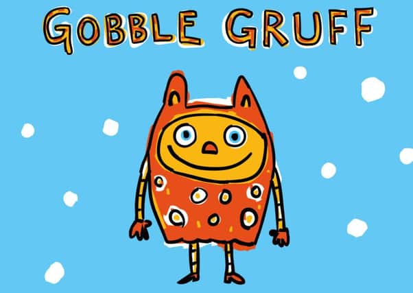 The cover of Gobble Gruff, created by two contestants. Picture: PA