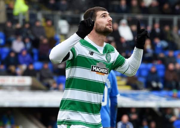 Nadir Ciftci netted a double for Celtic as they recorded a 3-0 win over St Johnstone. Picture: SNS