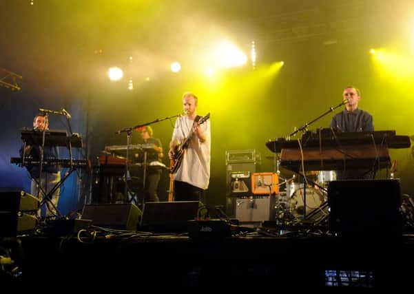 Hot Chip perform at T in the Park at Strathallan. Picture: Lisa Ferguson