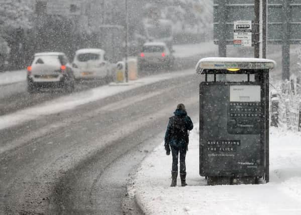 Snow is likely to fall in parts of Scotland. Picture: Neil Hanna