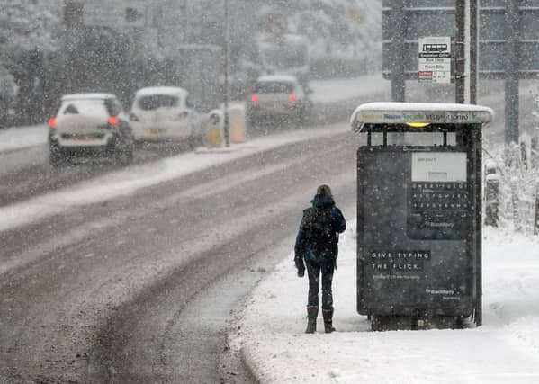 Snow is likely to fall in parts of Scotland. Picture: Neil Hanna