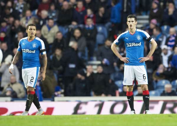 Rangers were frustrated by Morton in Saturday's 2-2 draw at Ibrox. Picture: SNS
